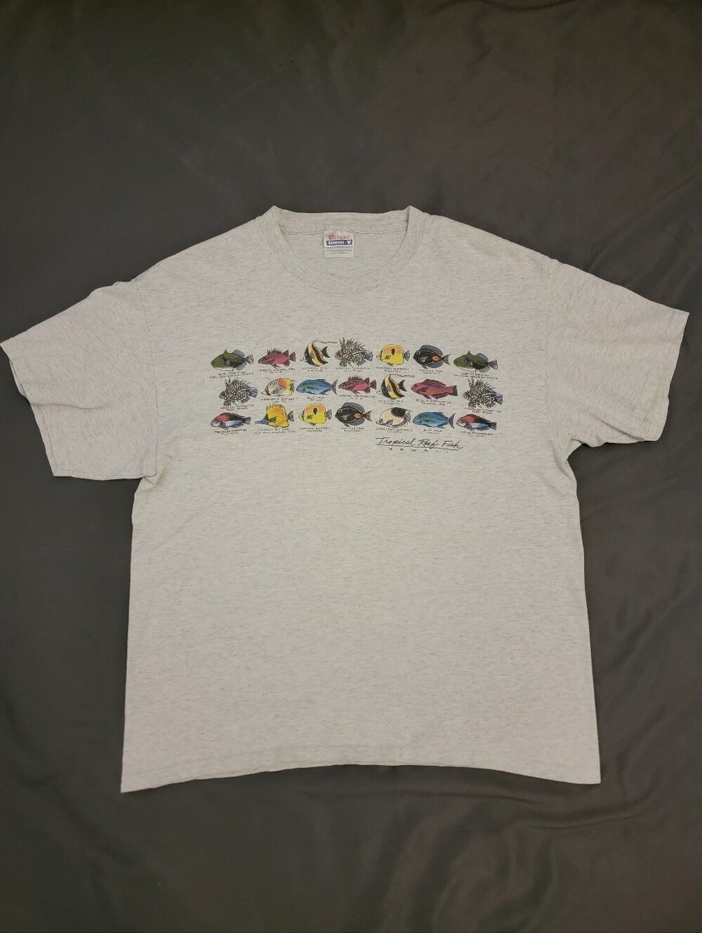 Hanes Hawaii Tropical Fish Shirt